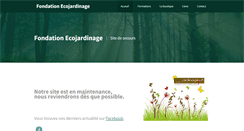 Desktop Screenshot of ecojardinage.weebly.com