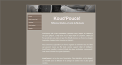Desktop Screenshot of koudpouce.weebly.com