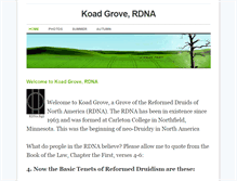 Tablet Screenshot of koadprotogroverdna.weebly.com