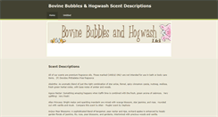 Desktop Screenshot of bovinebubblesandhogwash.weebly.com