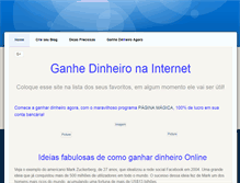 Tablet Screenshot of ganhardinheironet.weebly.com