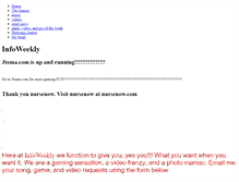 Tablet Screenshot of infoweekly.weebly.com