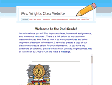 Tablet Screenshot of mrswrightsclasswebsite.weebly.com