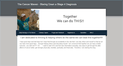 Desktop Screenshot of cancermaven.weebly.com