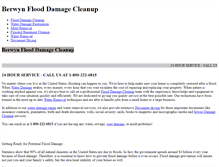 Tablet Screenshot of berwynflooddamagecleanup.weebly.com
