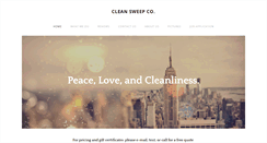Desktop Screenshot of cleansweepstl.weebly.com