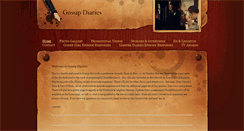 Desktop Screenshot of gossipdiaries.weebly.com