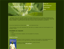 Tablet Screenshot of chooseyourfreebook.weebly.com