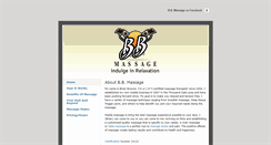 Desktop Screenshot of bb-massage.weebly.com