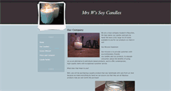 Desktop Screenshot of mrswscandles.weebly.com
