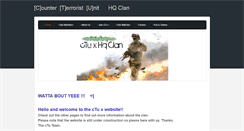 Desktop Screenshot of ctu-hq.weebly.com