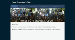 Desktop Screenshot of forestgreenmensclub.weebly.com