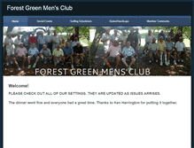 Tablet Screenshot of forestgreenmensclub.weebly.com
