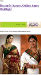 Mobile Screenshot of butterflysarees.weebly.com