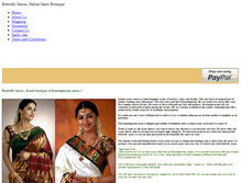 Tablet Screenshot of butterflysarees.weebly.com