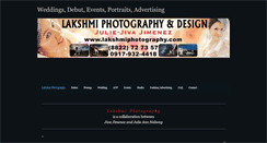 Desktop Screenshot of lakshmiphotography.weebly.com