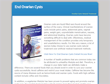 Tablet Screenshot of ovarian-cysts-natural-treatment.weebly.com