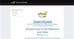 Desktop Screenshot of jesus-holyland.weebly.com