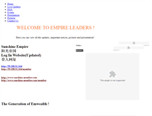Tablet Screenshot of empireleaders.weebly.com
