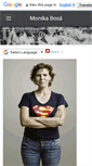 Mobile Screenshot of monikabosa.weebly.com