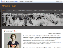 Tablet Screenshot of monikabosa.weebly.com