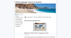 Desktop Screenshot of corsisardegna.weebly.com