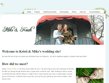 Tablet Screenshot of mikeandkristi.weebly.com
