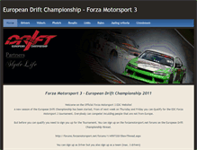 Tablet Screenshot of edc-forza3.weebly.com