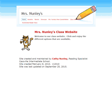 Tablet Screenshot of cnunley.weebly.com
