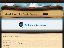 Tablet Screenshot of adcockgames.weebly.com