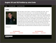 Tablet Screenshot of english101portfoliobyjohncosta.weebly.com