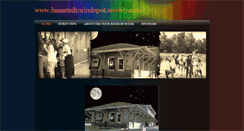 Desktop Screenshot of hauntedtraindepot.weebly.com
