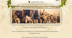 Desktop Screenshot of animallifecycle.weebly.com