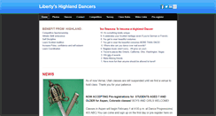 Desktop Screenshot of libertyshighlanddancers.weebly.com