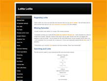 Tablet Screenshot of lolitalolita.weebly.com