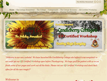 Tablet Screenshot of candleberrycottage.weebly.com