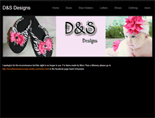 Tablet Screenshot of dsdesigns11.weebly.com