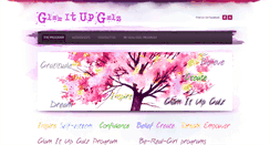 Desktop Screenshot of glamitupgalz.weebly.com