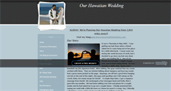 Desktop Screenshot of ourhawaiianwedding.weebly.com