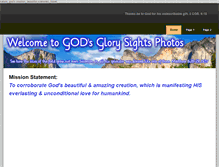 Tablet Screenshot of glorysightphotos.weebly.com