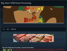 Tablet Screenshot of bigjohnsmeat.weebly.com