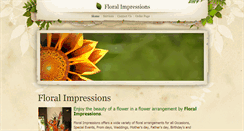 Desktop Screenshot of floralimpressions.weebly.com