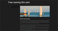 Desktop Screenshot of freeroamingcard.weebly.com