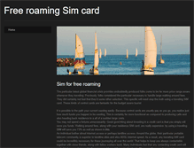 Tablet Screenshot of freeroamingcard.weebly.com