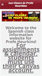 Mobile Screenshot of profeheurkins.weebly.com