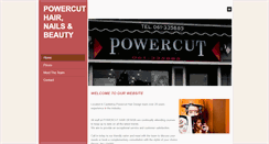 Desktop Screenshot of powercut.weebly.com