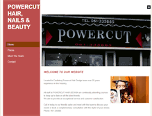 Tablet Screenshot of powercut.weebly.com