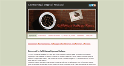 Desktop Screenshot of caffettiamoespresso.weebly.com