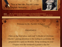 Tablet Screenshot of mrpacitti.weebly.com