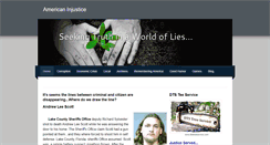 Desktop Screenshot of americaninjustice.weebly.com